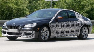 BMW 6 Gran Coupe spy shot