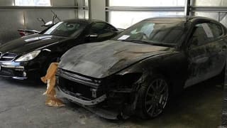 Luxury cars used in fake crash scam