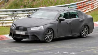 Lexus GS spy shot