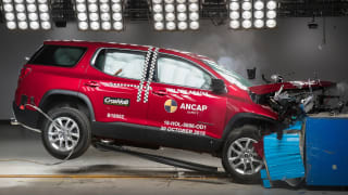 Maximum five-star ANCAP ratings for 2019 Holden Acadia and BMW X5