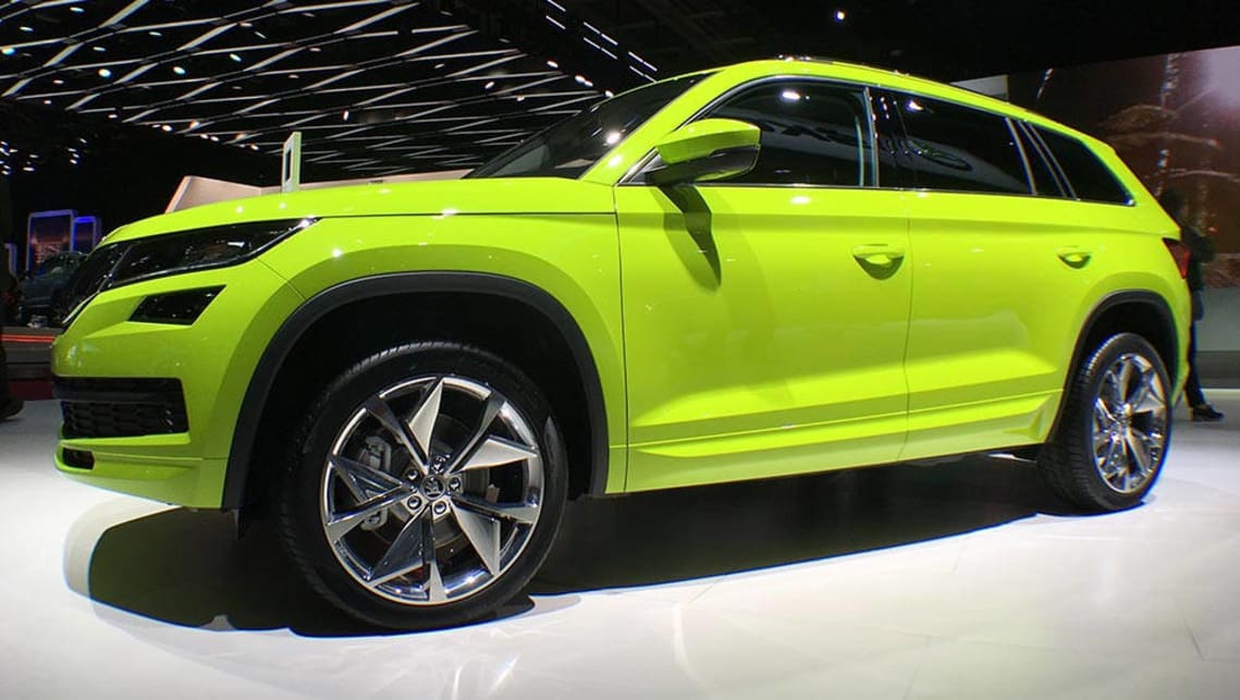Skoda Kodiaq RS set for twin-turbo diesel Skoda Kodiaq RS set for twin-turbo diesel