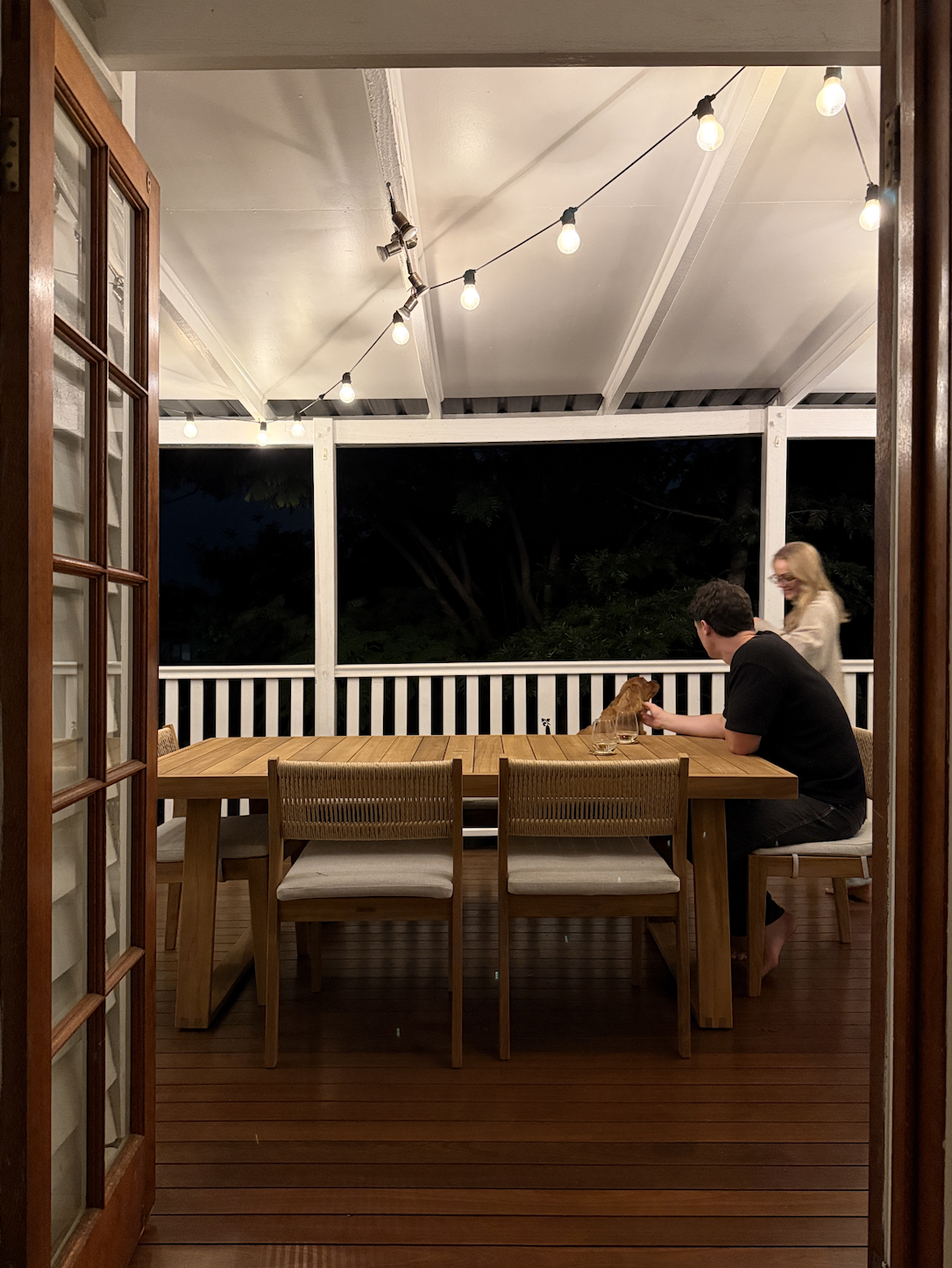 Never been so impressed with an outdoor setting!