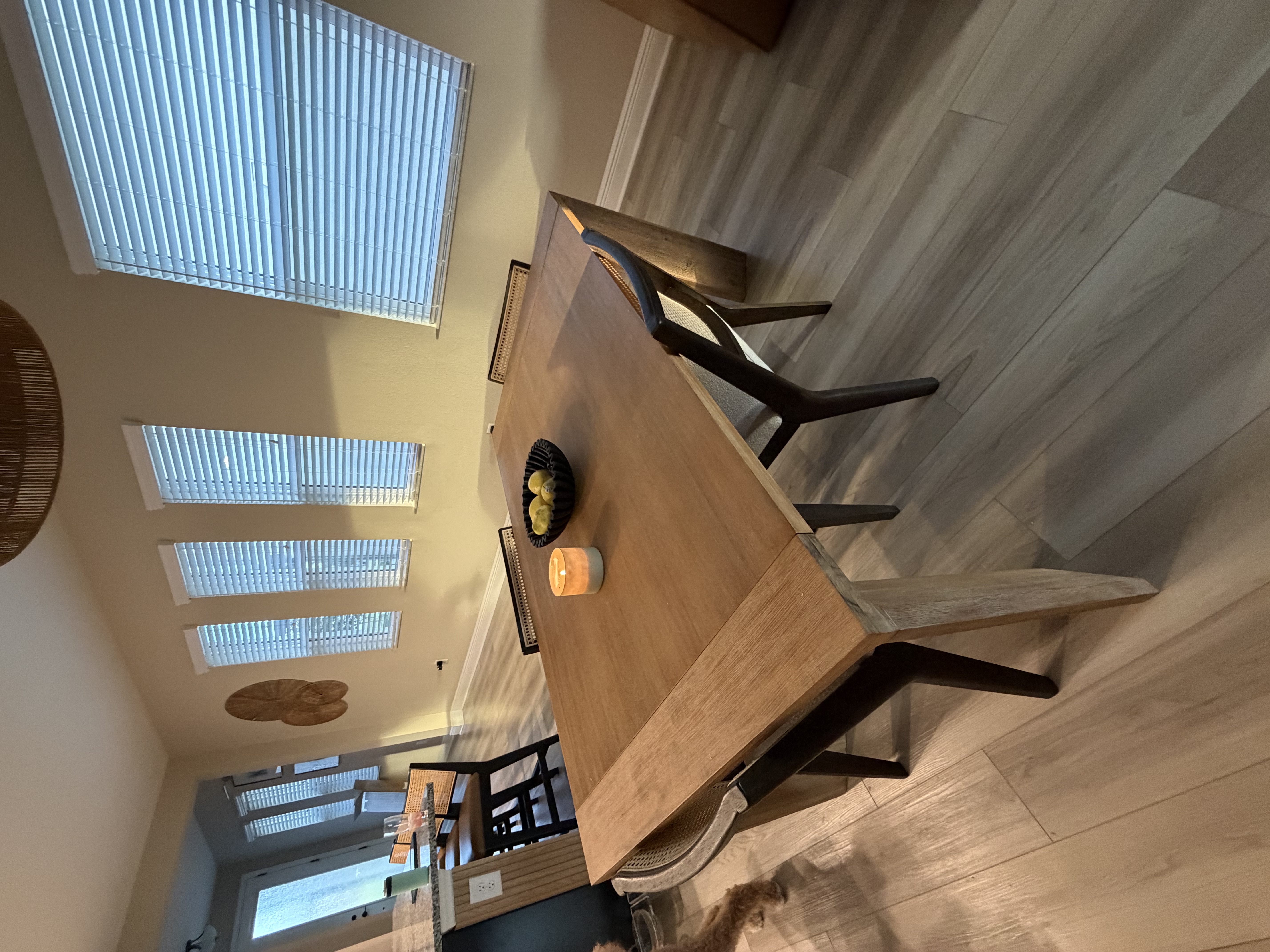 Quality real wood table