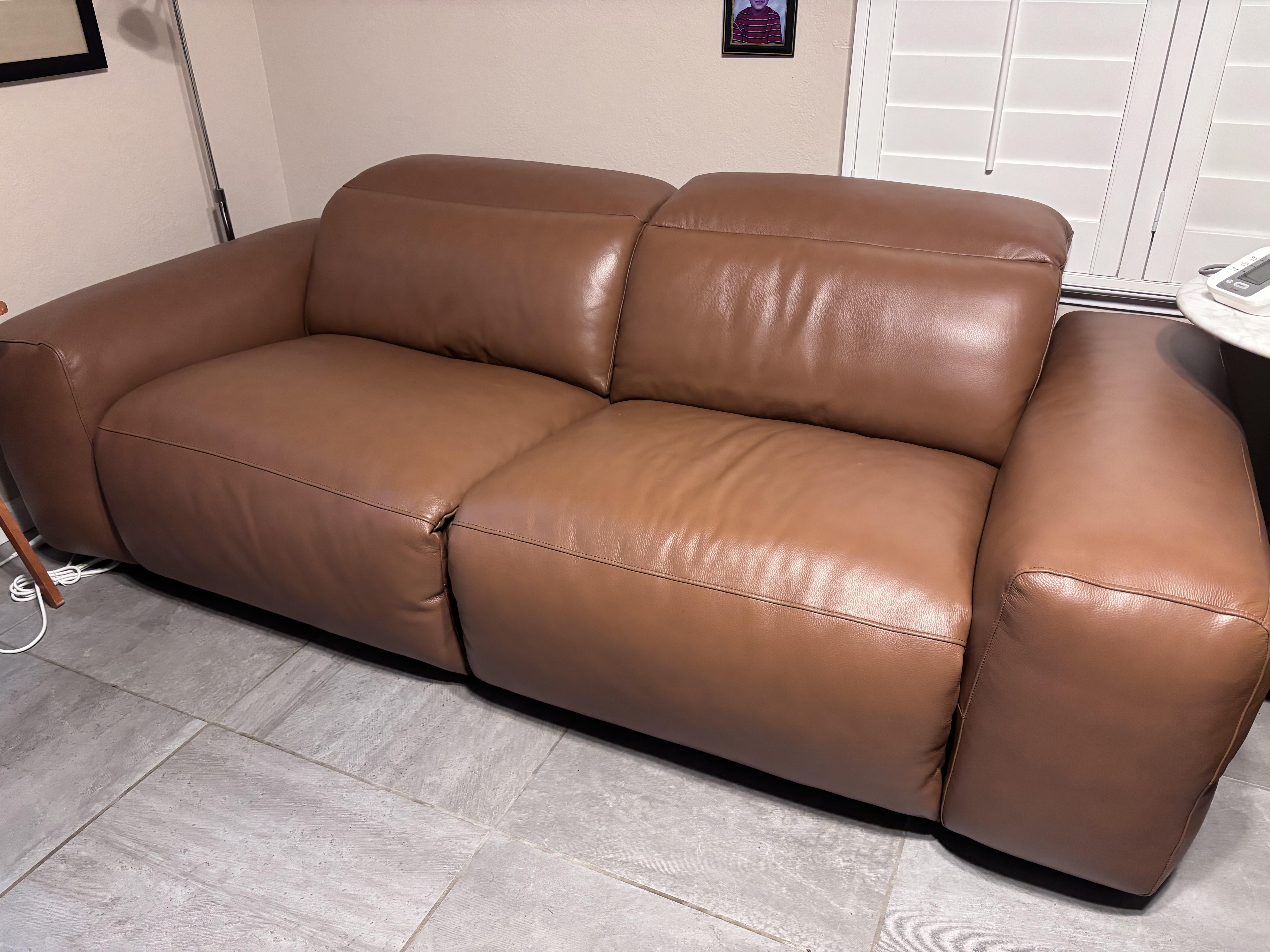 Happy with my new motion recliner sofa