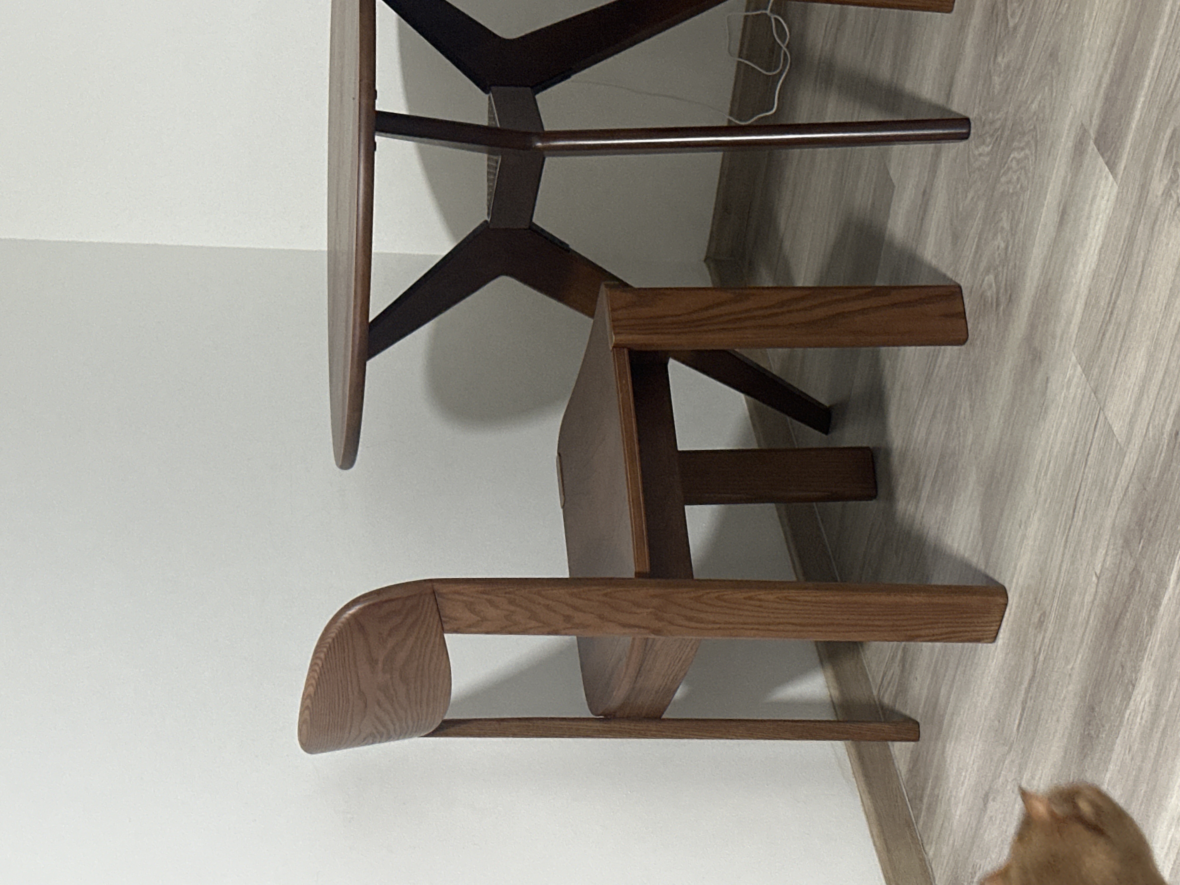 Solid chair