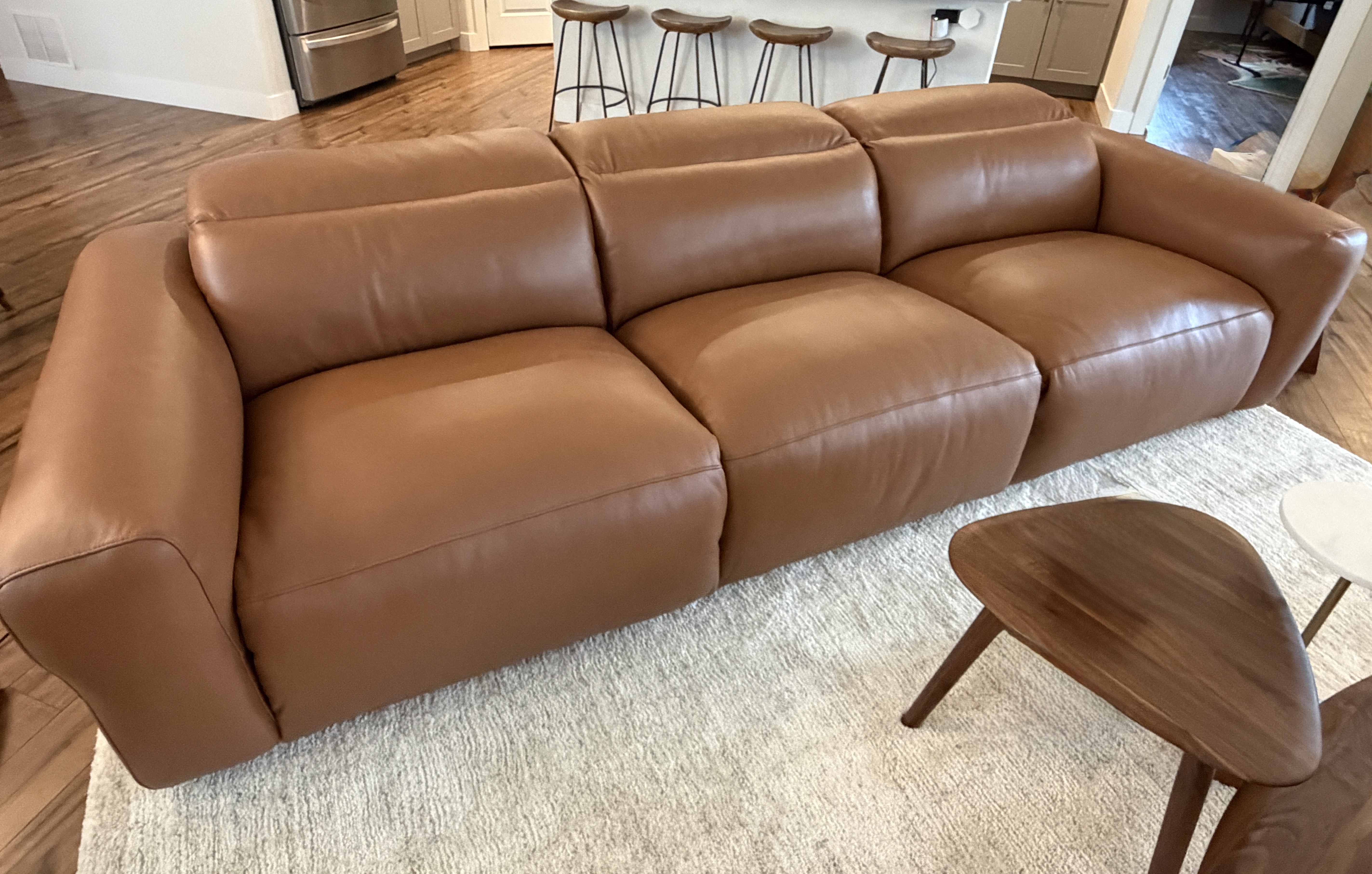 Beautiful, buttery leather couch!