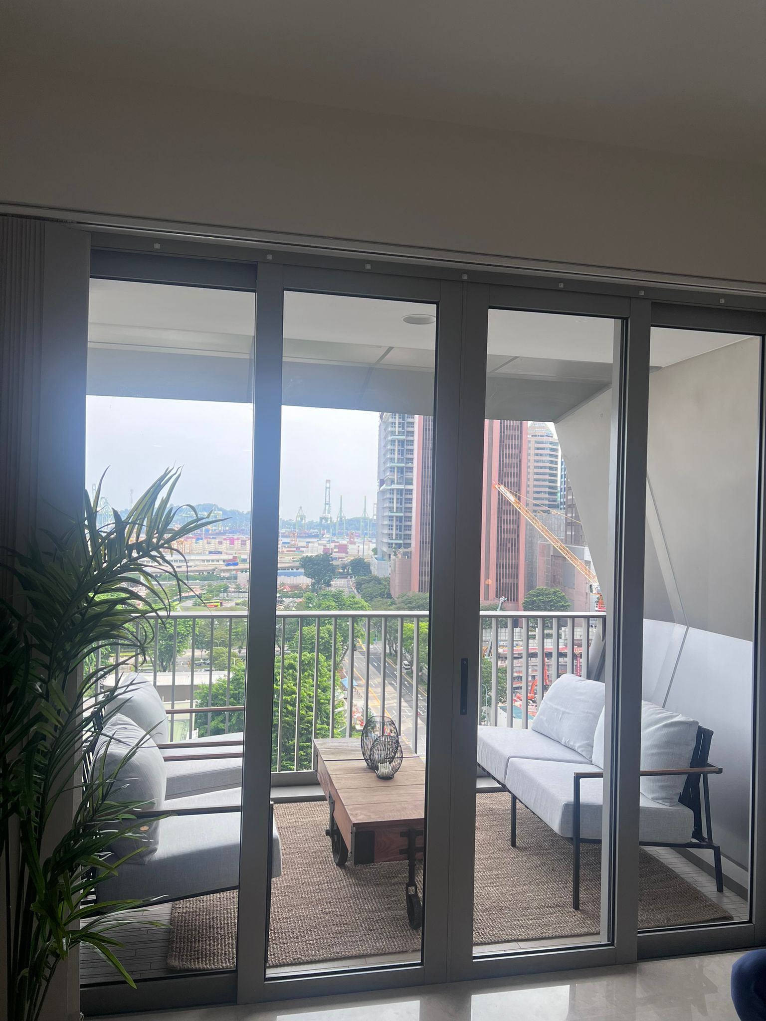 Our balcony space is complete!
