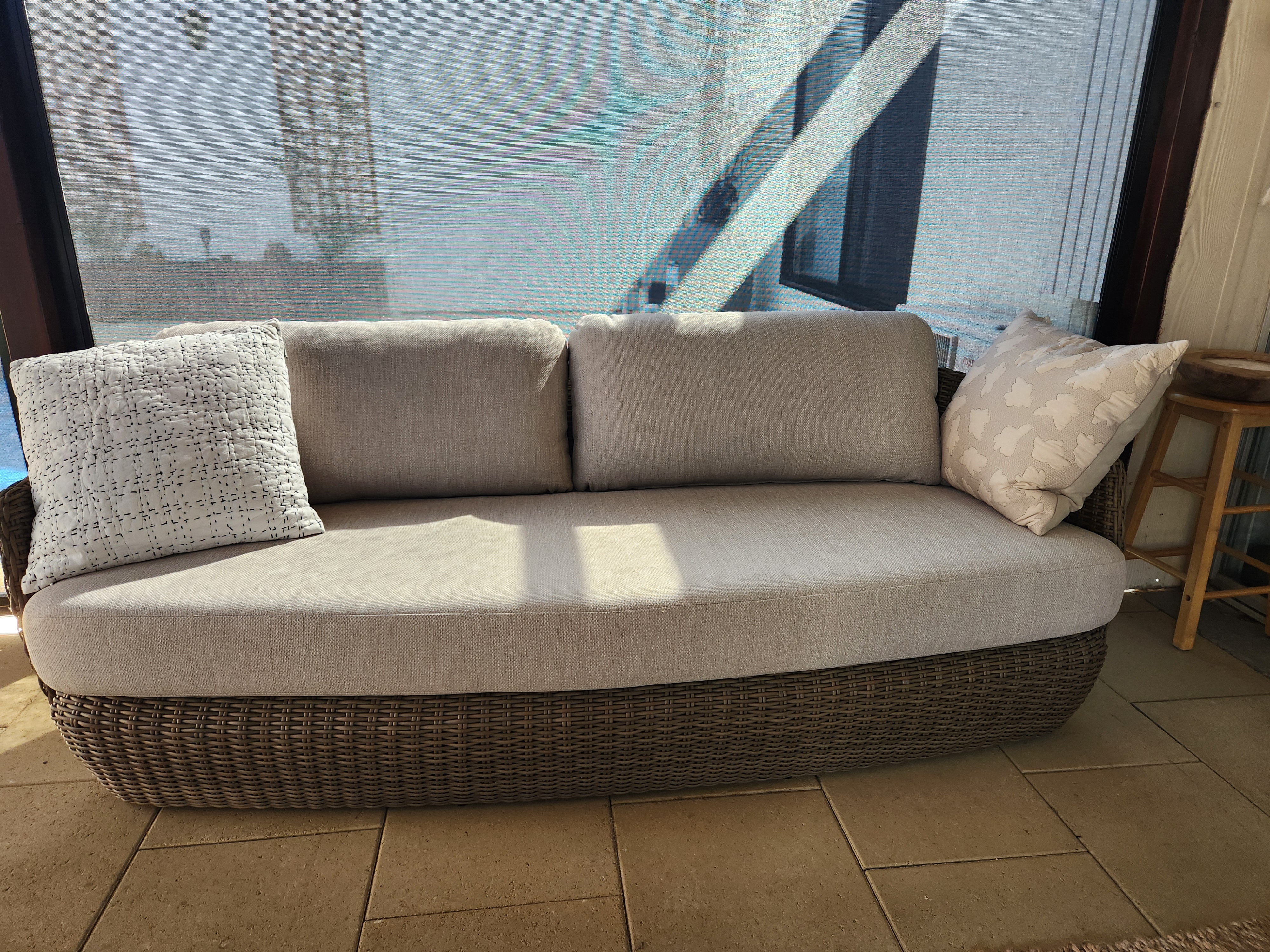 Malta 3 Outdoor Seater Sofa