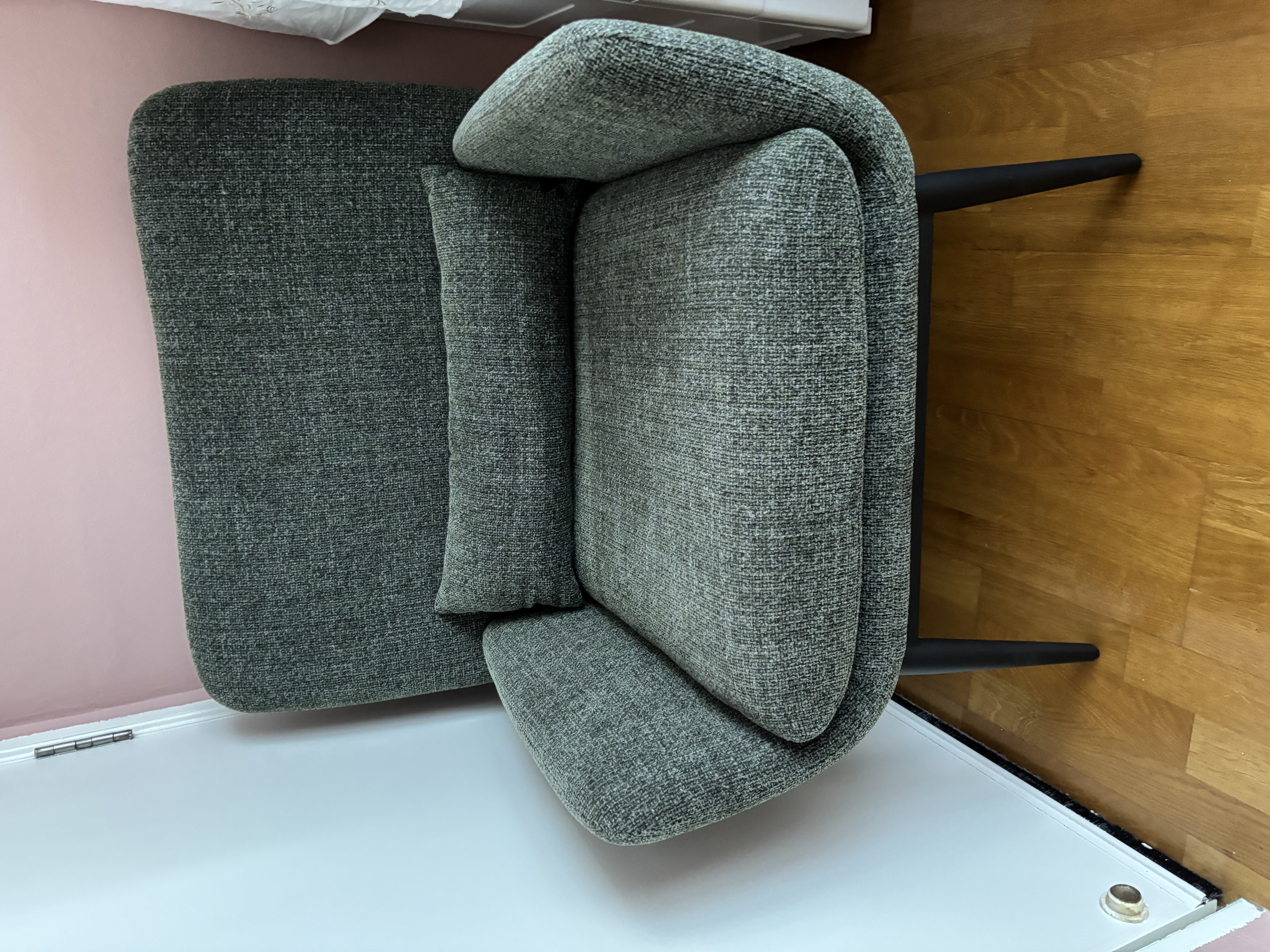 Comfy reading chair for a reset and relax