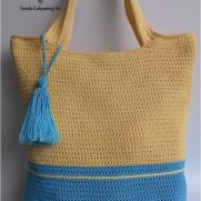Tote with tassel Tote with tassel
