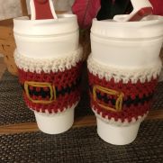 Santa Cup Cozy Santa Cup Cozy