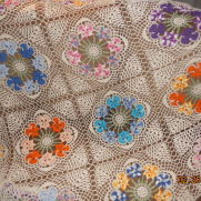 Pansy throw Pansy throw