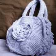 Lilac Flower Bag Lilac Flower Bag