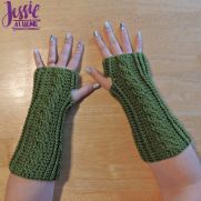 Cabled Mitts Cabled Mitts