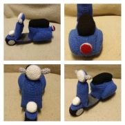 Crochet scooter Crochet scooter