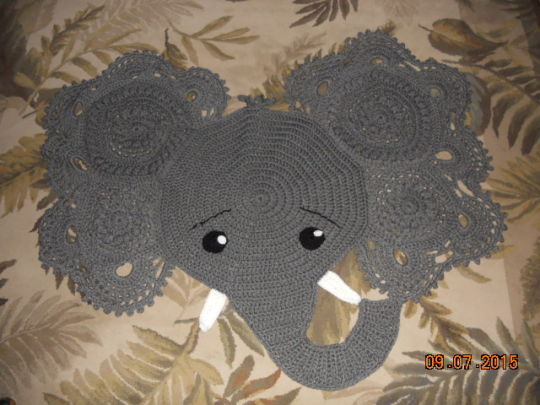 Declans Elephant Rug - Crochet creation by Charlotte ...