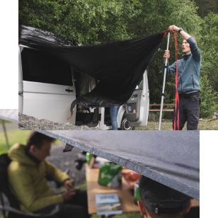 Tarp Zelt: Perfekter Schutz vor Sonne & Regen