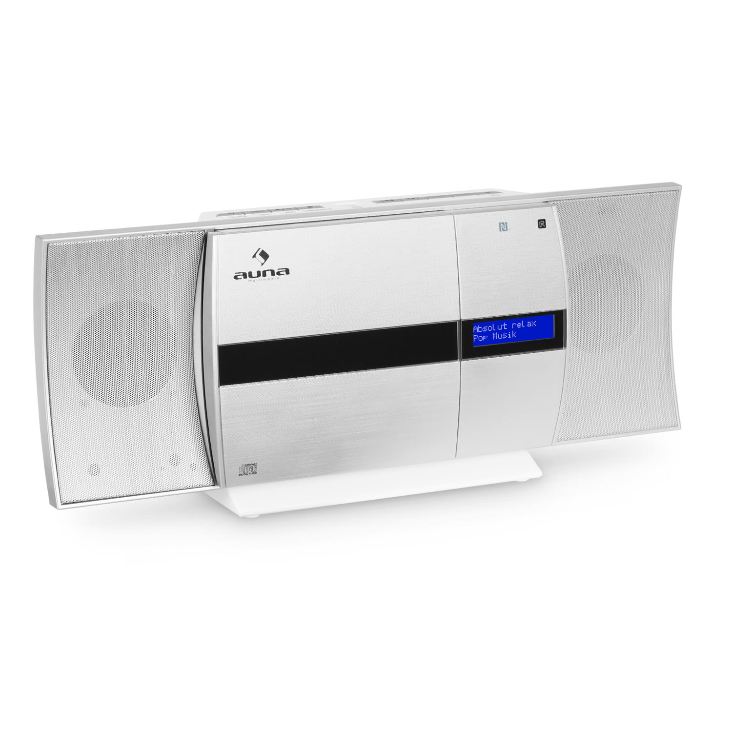 Auna V-20 DAB, vertikální stereo systém, bluetooth, NFC, CD, MP3, USB, DAB+ a UKW tuner