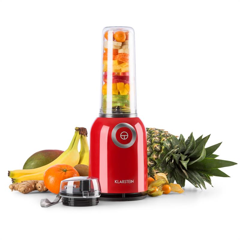 Klarstein Vitwist stojaci mixér 250W 0,45l, smoothie, červená farba