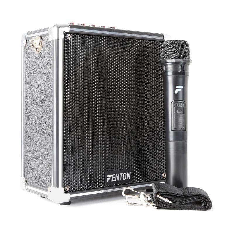 Fenton ST040, přenosný zesilovač, 40W, akumulátor, bluetooth, USB, 6,5“, subwoofer