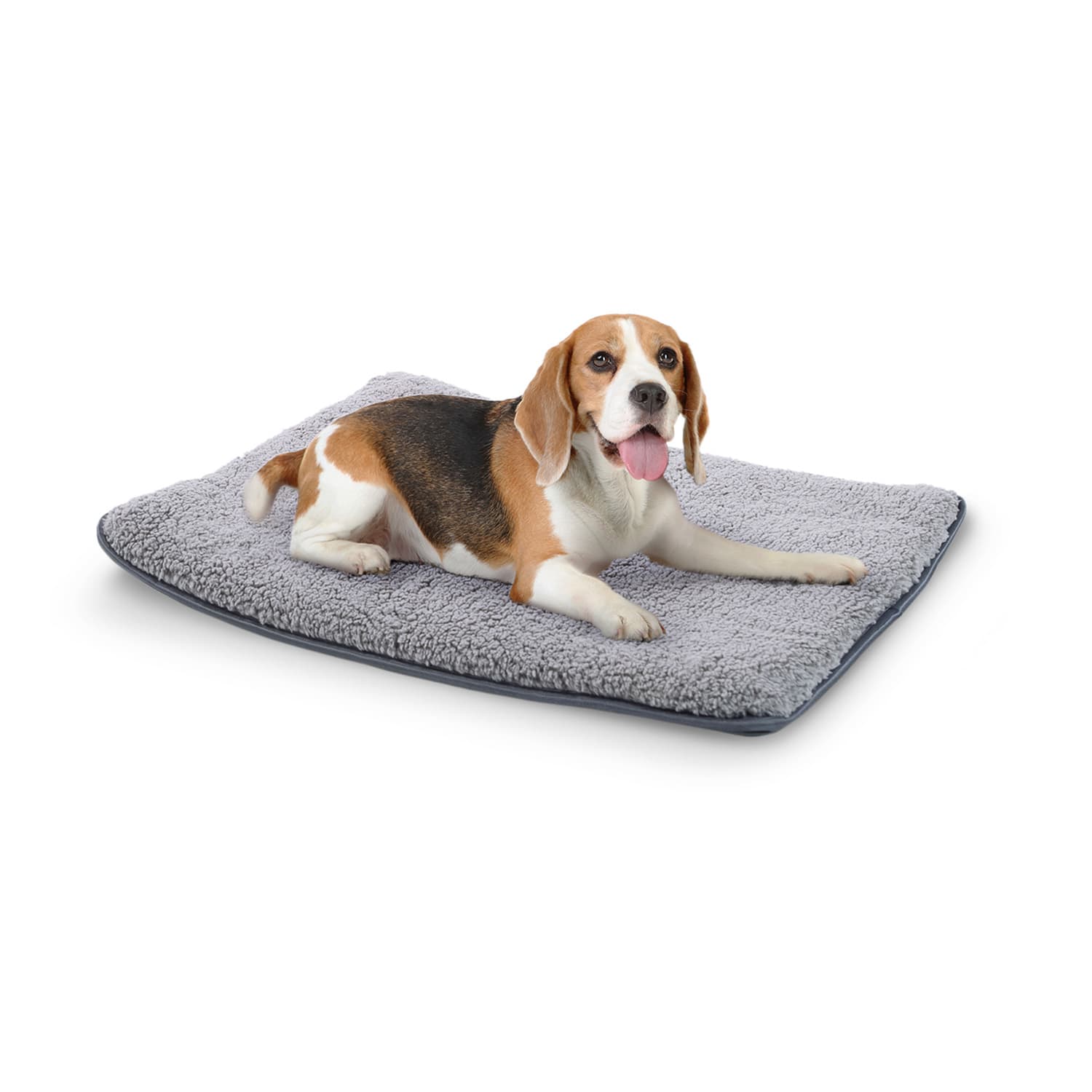 Brunolie Finn, pelíšek pro psa, podložka pro psa, možnost praní, protiskluzový, prodyšný, polyester/plsť, velikost S (68 × 5 × 54 cm)
