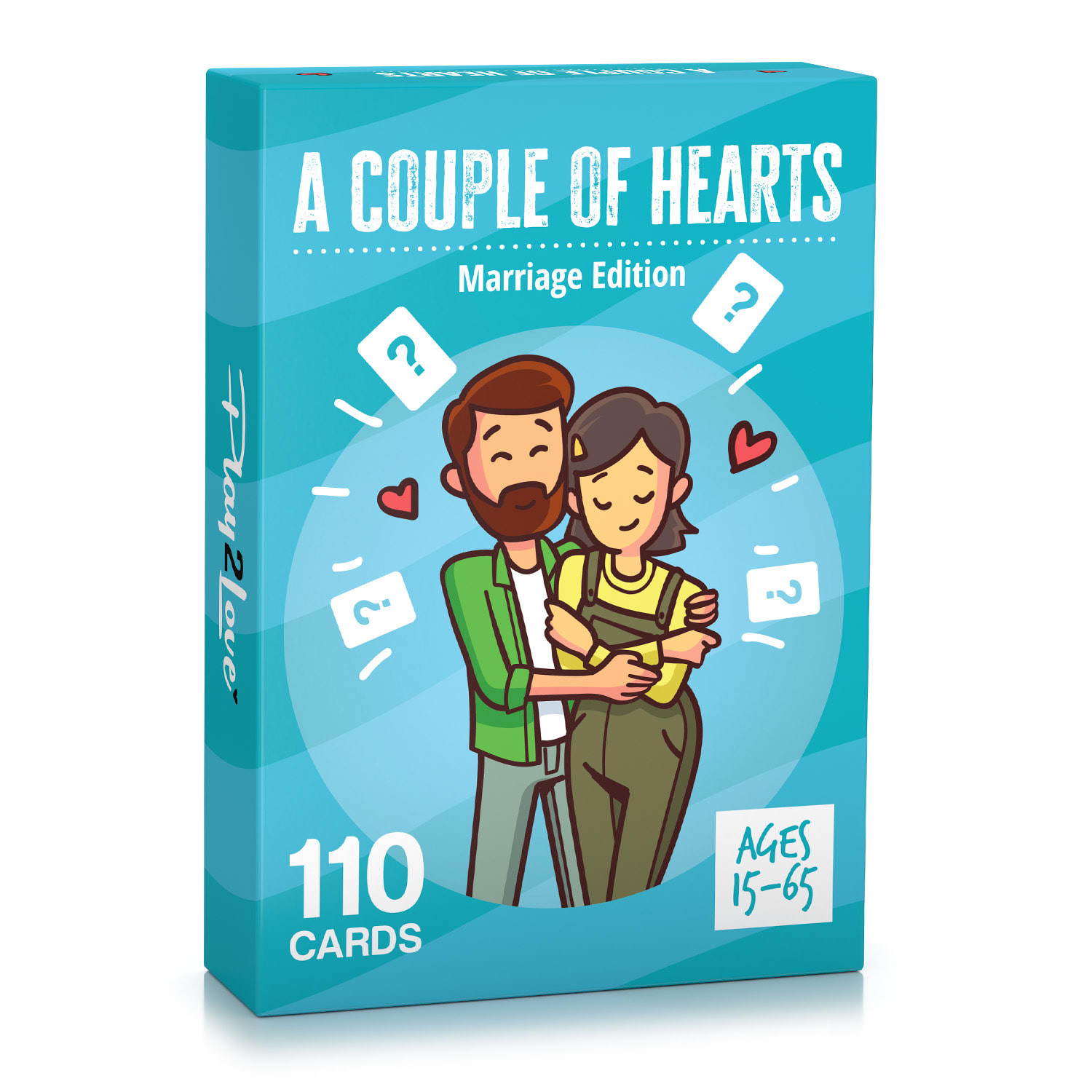 Spielehelden A Couple of Hearts Pre páry 110 láskyplných otázok pre manželské páry v anglickom jazyku