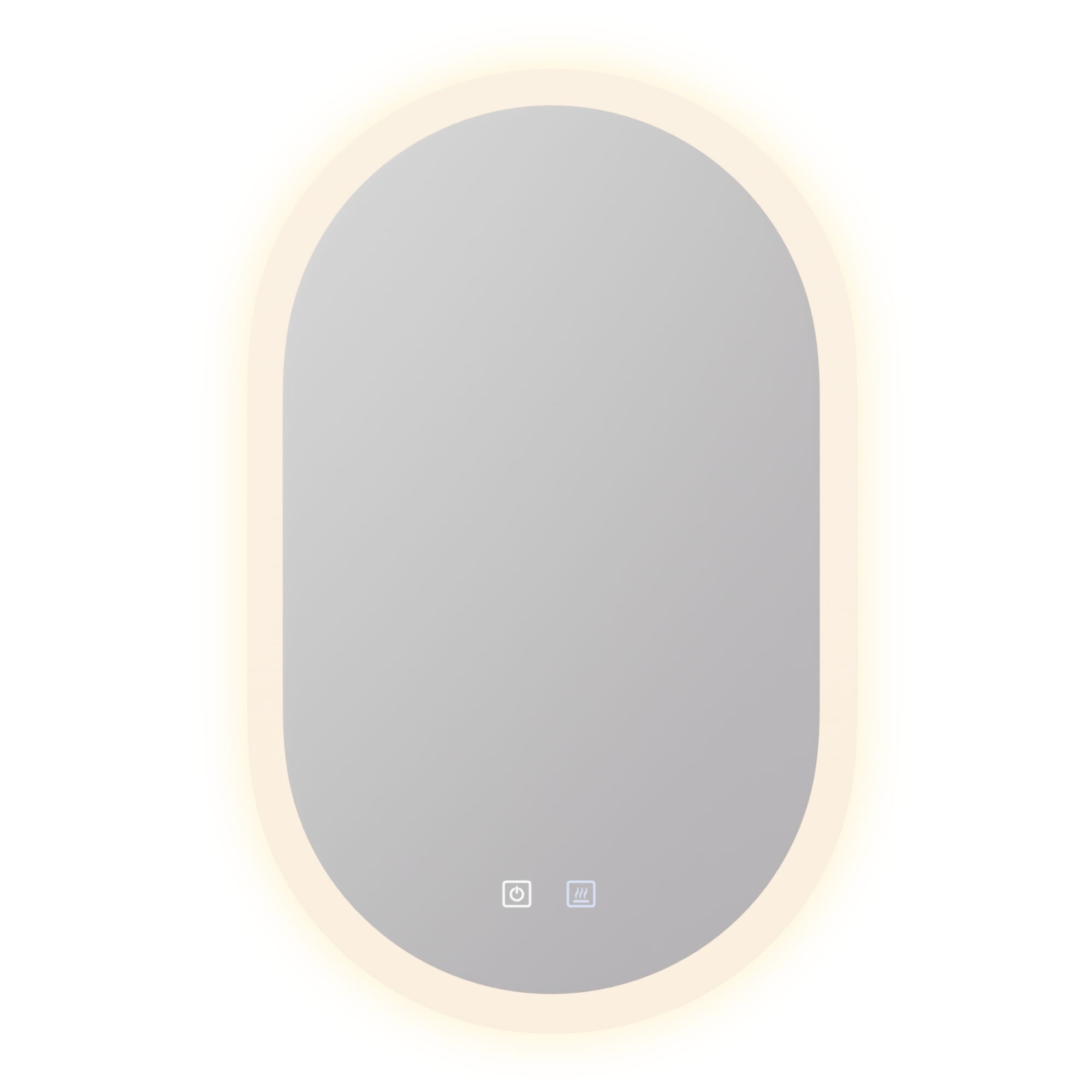 Blumfeldt blumfeldt Caledonian, LED koupelnové zrcadlo, IP44 LED-design, 3 teploty barev, 45 x 80 cm, stmívatelné, funkce proti zamlžování, dotykové tlačítko
