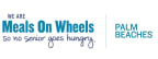 Logo for "MEALS ON WHEELS OF THE PALM BEACHES INC"