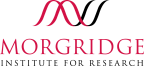 Logo for "THE MORGRIDGE INSTITUTE FOR RESEARCH INC"