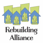 Logo for "THE REBUILDING ALLIANCE"