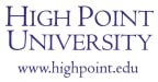 Logo for "HIGH POINT UNIVERSITY"