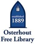 Logo for "OSTERHOUT FREE LIBRARY"