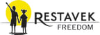 Logo for "RESTAVEK FREEDOM FOUNDATION"