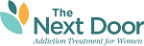 Logo for "THE NEXT DOOR INC"