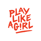 Logo for "Play Like a Girl"