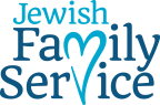 Logo for "JEWISH FAMILY SERVICE"