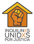 Logo for "INQUILINXS UNIDXS POR JUSTICIA-UNITED RENTERS FOR JUSTIC"