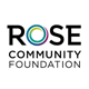 Logo for "Rose Community Foundation"