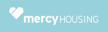 Logo for "MERCY HOUSING CALWEST"
