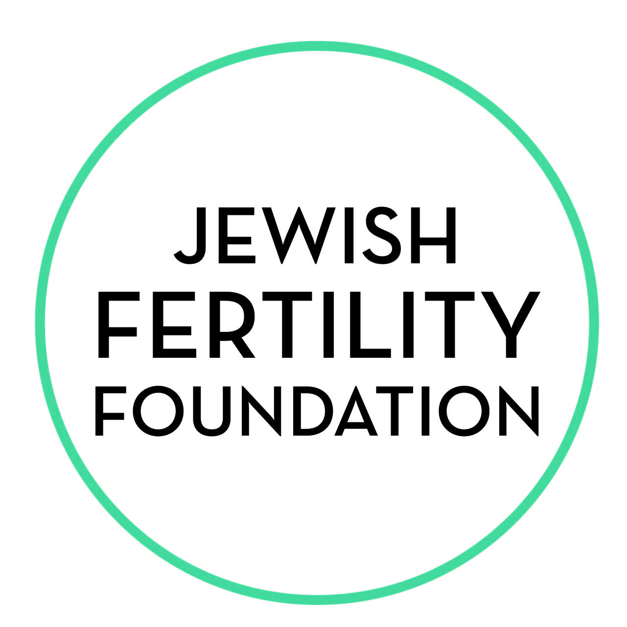 Logo for "Jewish Fertility Foundation"