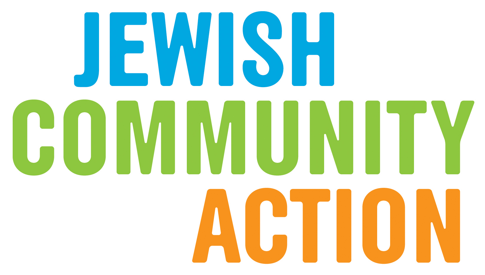 Logo for "JEWISH COMMUNITY ACTION"