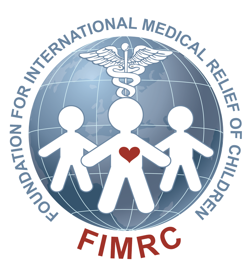 Logo for "Foundation for International Medical Relief of Children"