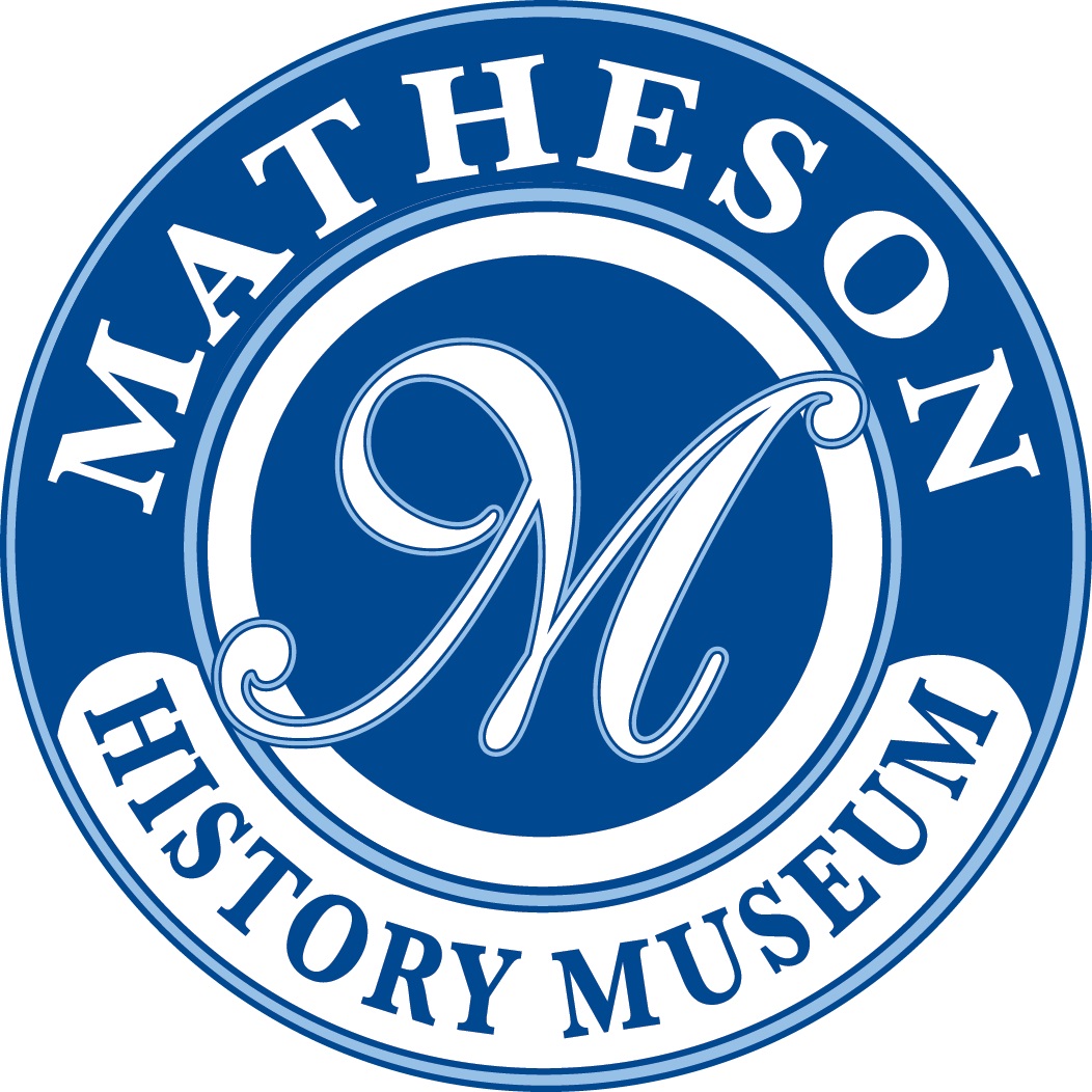 Logo for "Matheson History Museum"