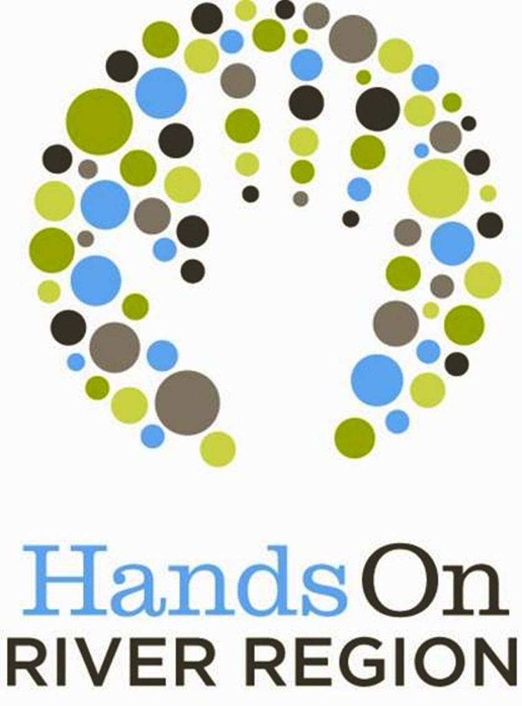 Logo for "HANDSON RIVER REGION"