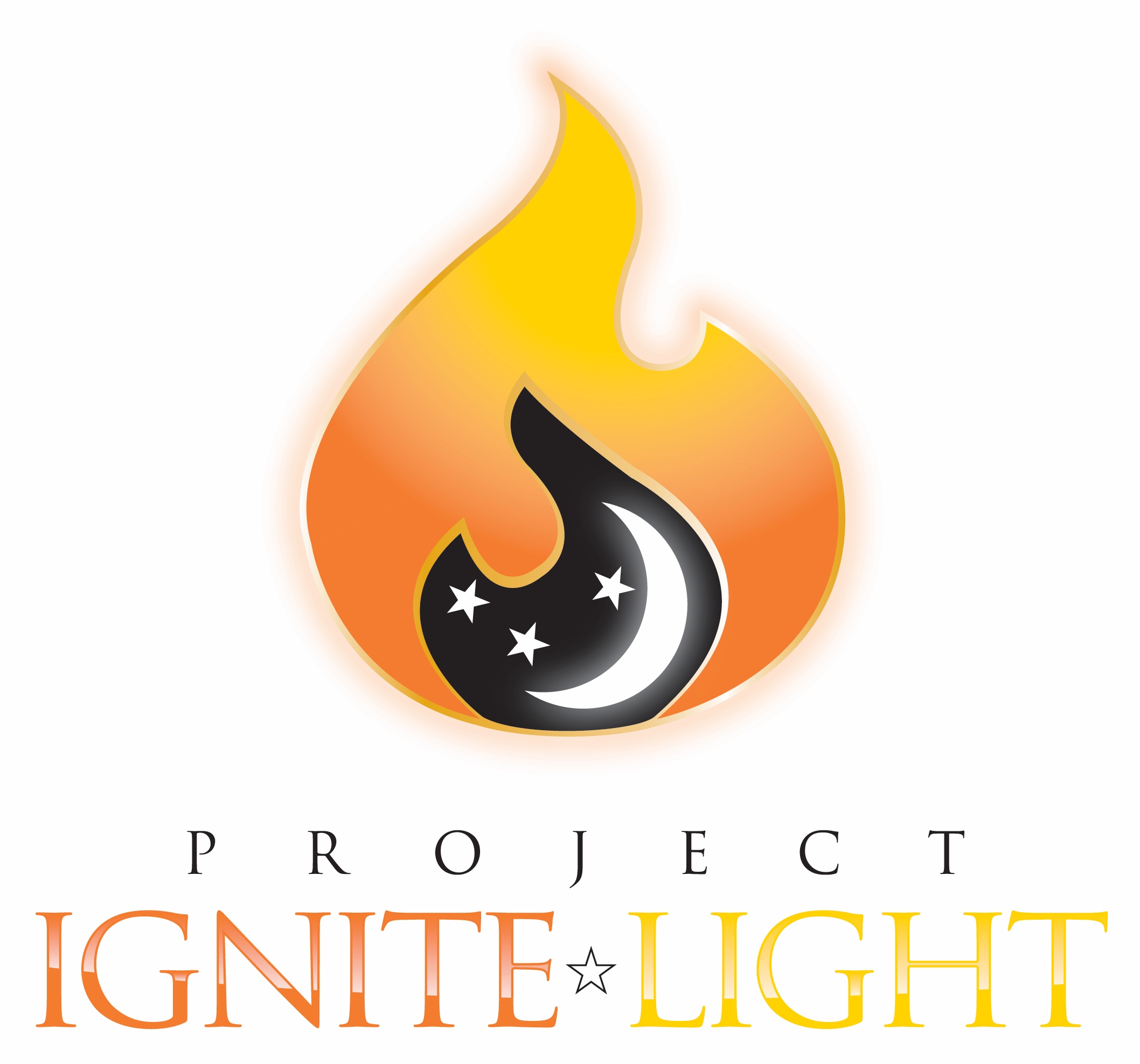 Logo for "PROJECT IGNITE LIGHT"