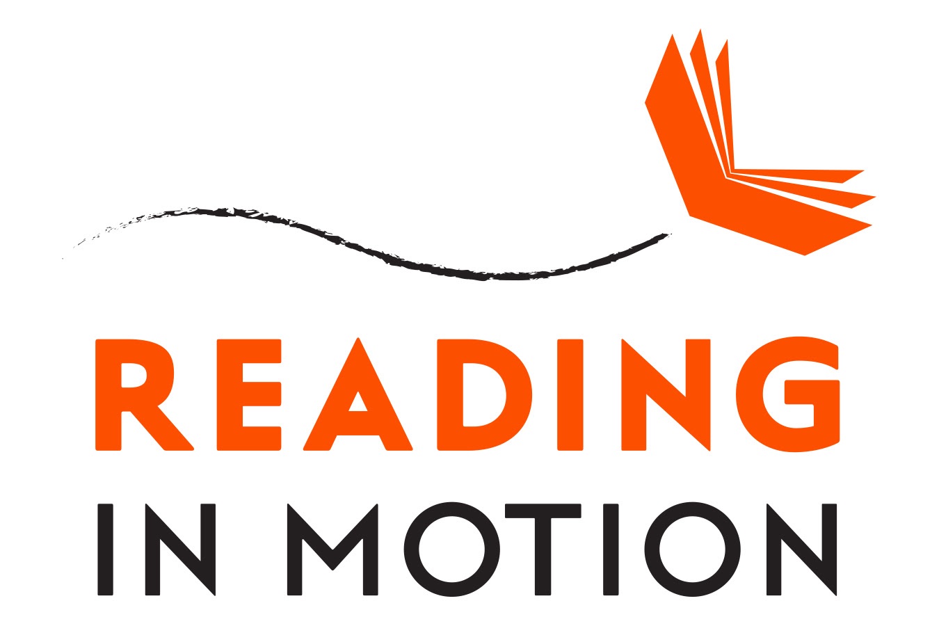 Logo for "READING IN MOTION"
