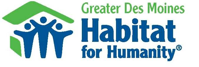 Logo for "GREATER DES MOINES HABITAT FOR HUMANITY INC"
