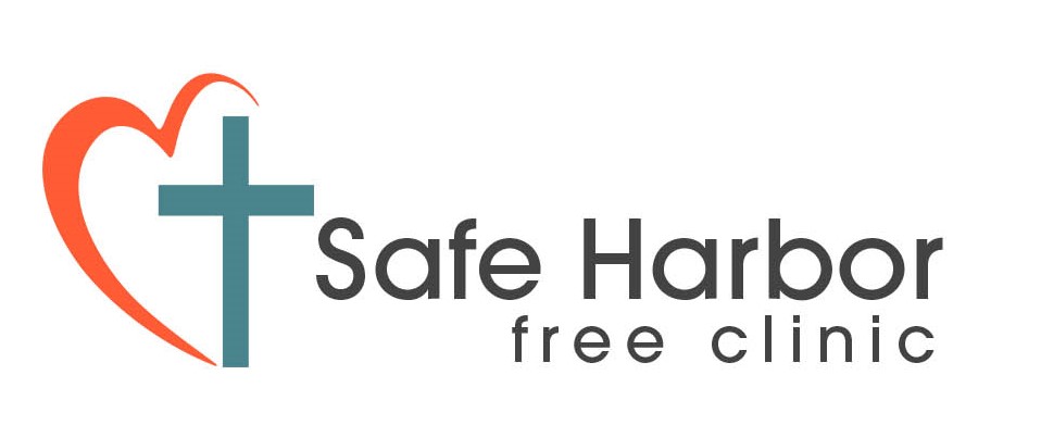 Logo for "SAFE HARBOR FREE CLINIC"