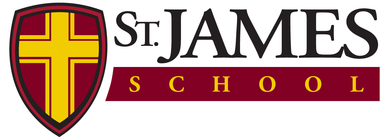 Logo for "SAINT JAMES SCHOOL"