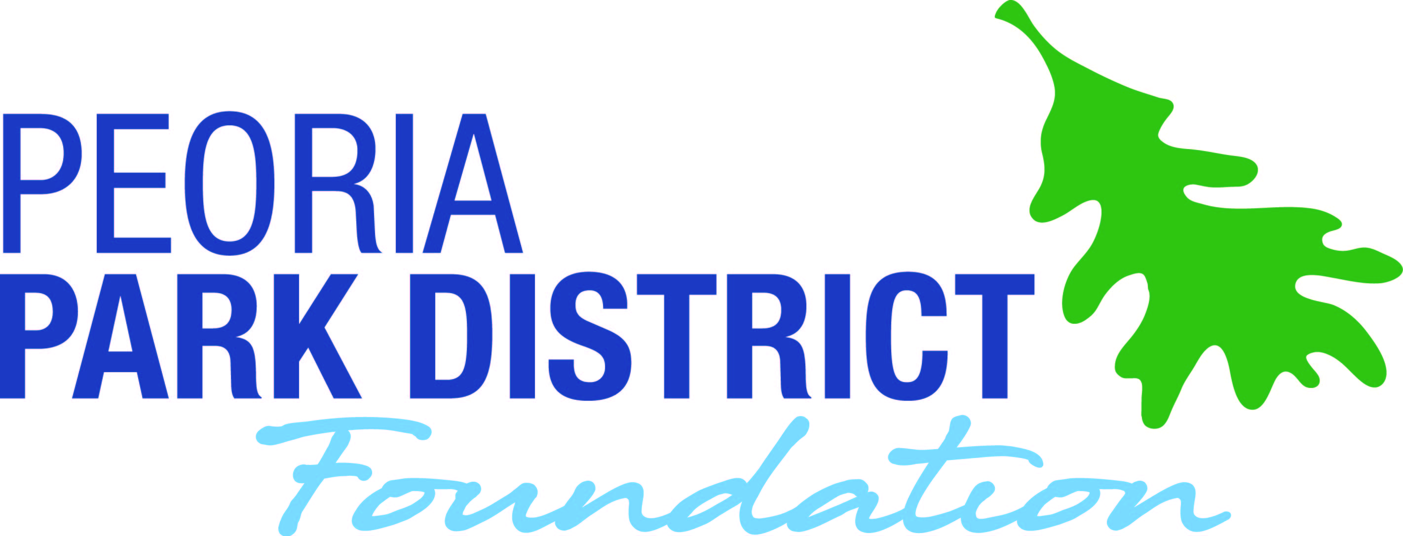Logo for "PEORIA PARK DISTRICT FOUNDATION"